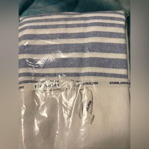 Stone Cold Fox Blue and White Tea Towels